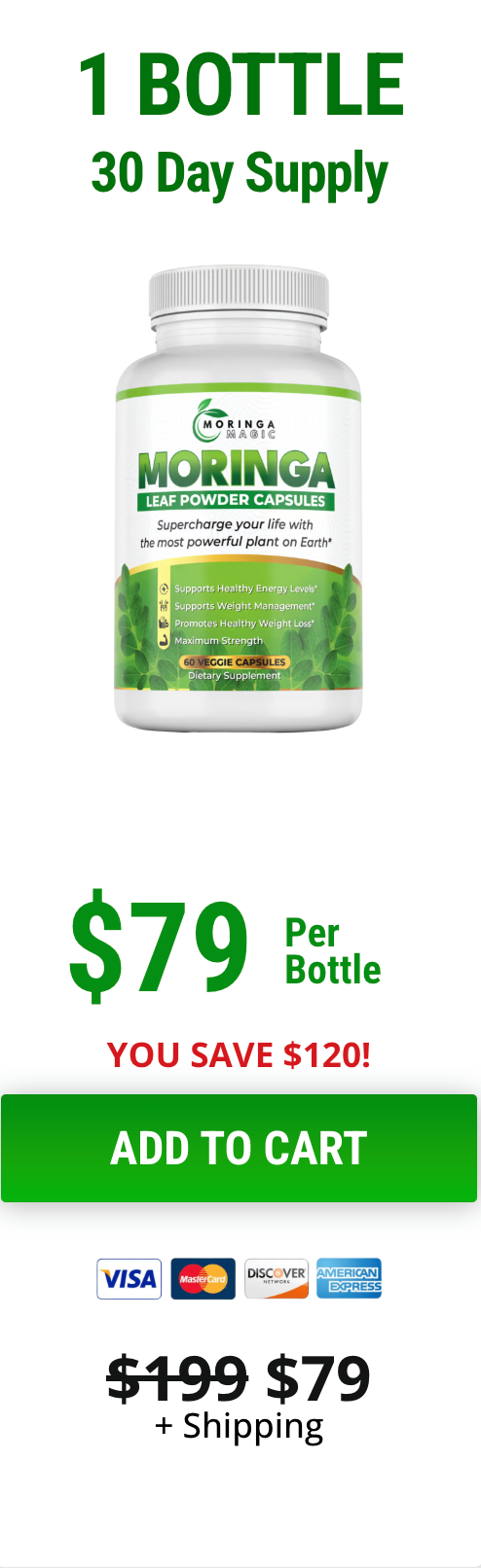Bio Melt Pro Moringa Magic Buy 1 Bottle