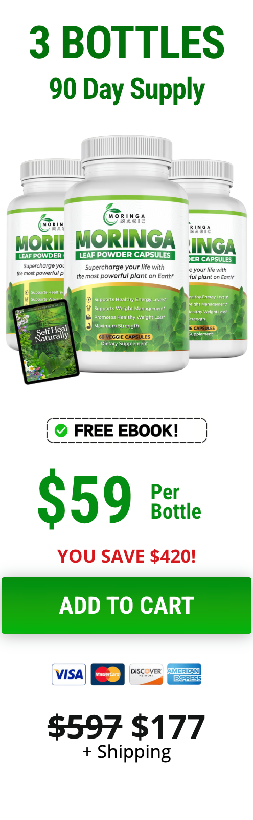 Bio Melt Pro Moringa Magic Buy 3 Bottles