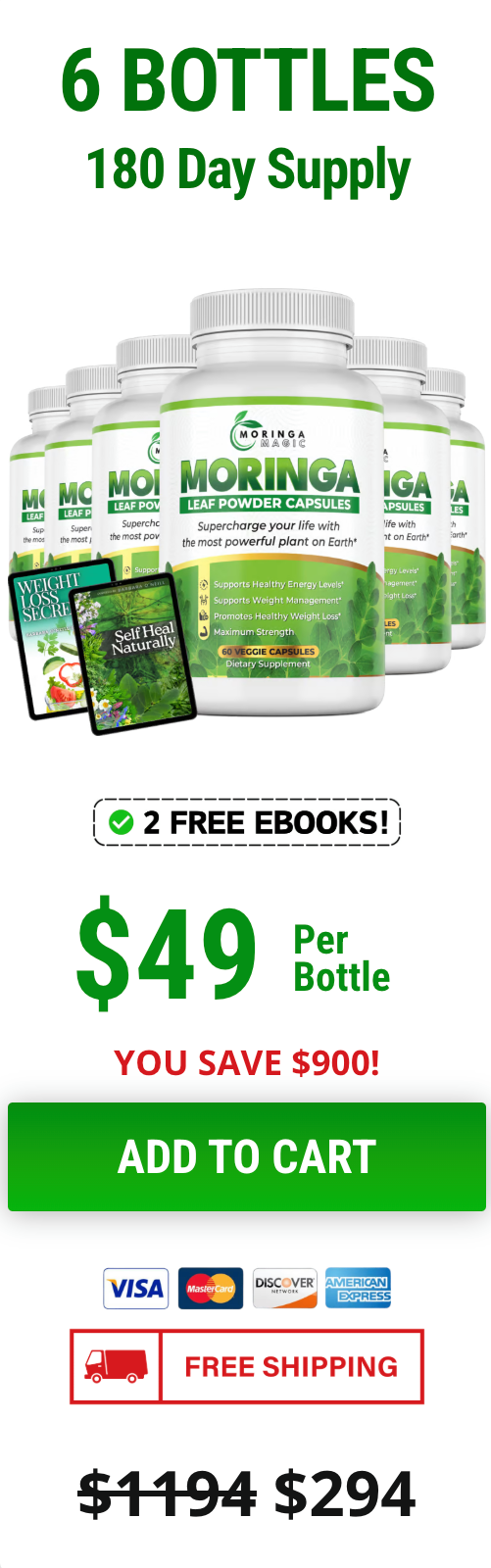 Bio Melt Pro Moringa Magic Buy 6 Bottles